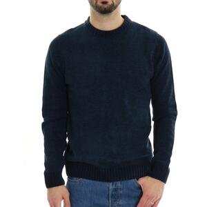 MAGLIA CHENILLE BLU